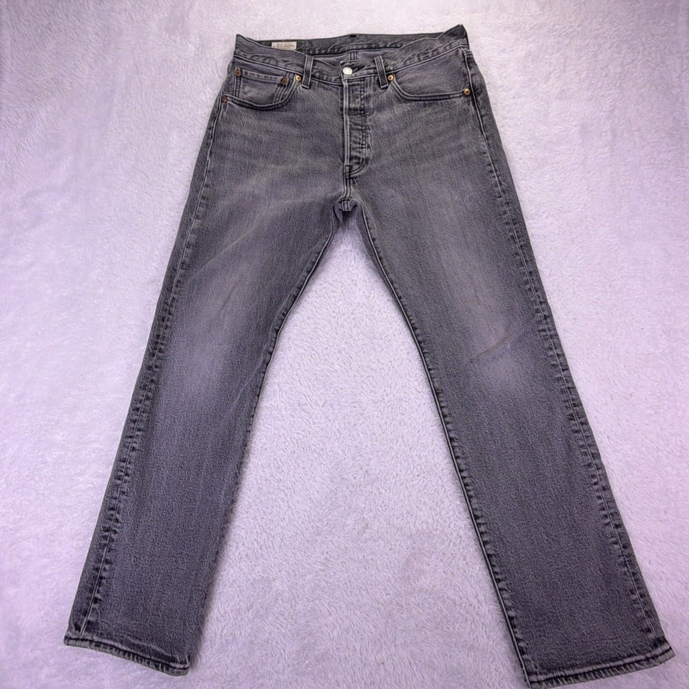 Levi's 501 '93 Big E Straight Fit Jeans Men's 31x30(29) Faded Gray